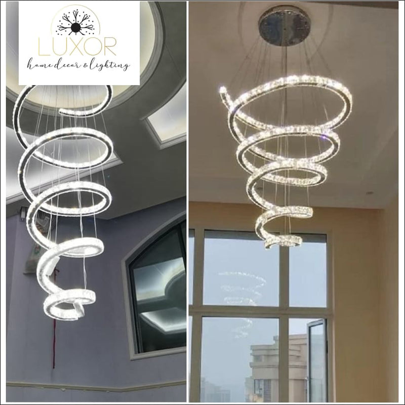 Yailine Crystal Chandelier - Chandeliers