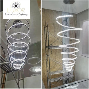 Yailine Crystal Chandelier - Chandeliers