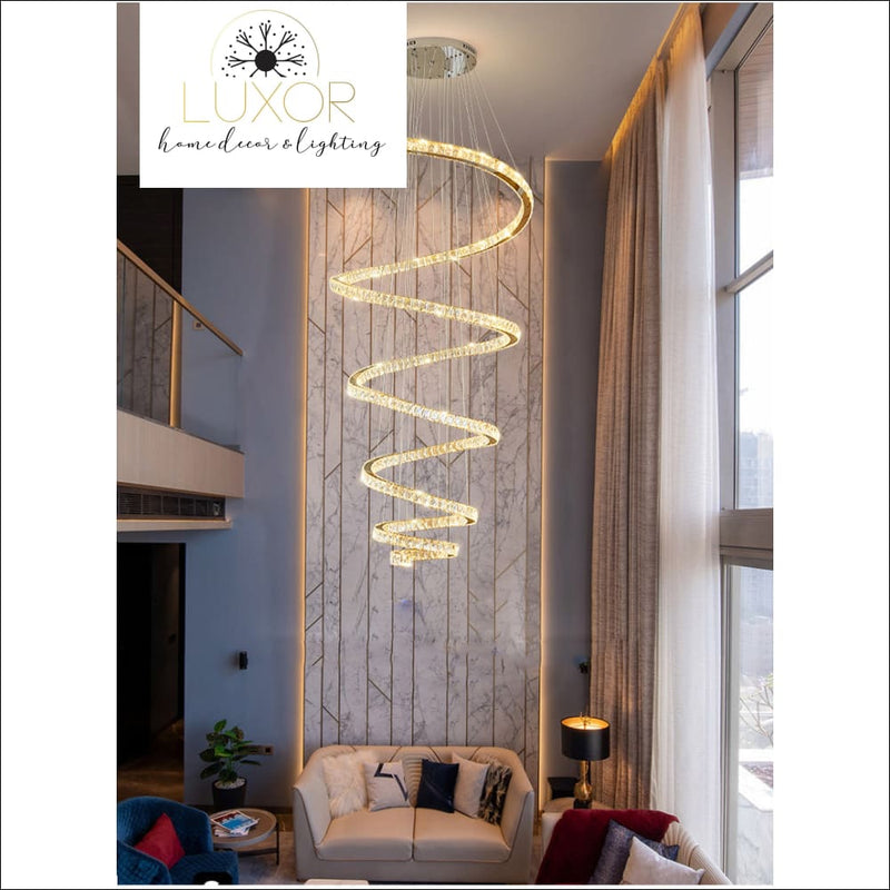 Yailine Crystal Chandelier - Chandeliers