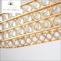 chandeliers Yaliana Crystal Gold Chandelier - Luxor Home Decor & Lighting