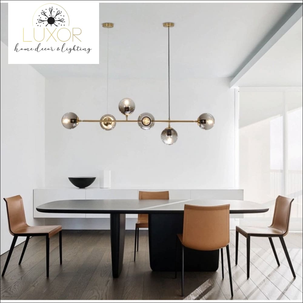 pendant lighting Yanzi Linear Suspensión Pendant Light - Luxor Home Decor & Lighting