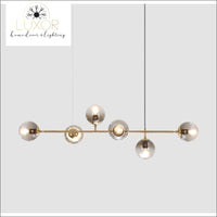 pendant lighting Yanzi Linear Suspensión Pendant Light - Luxor Home Decor & Lighting
