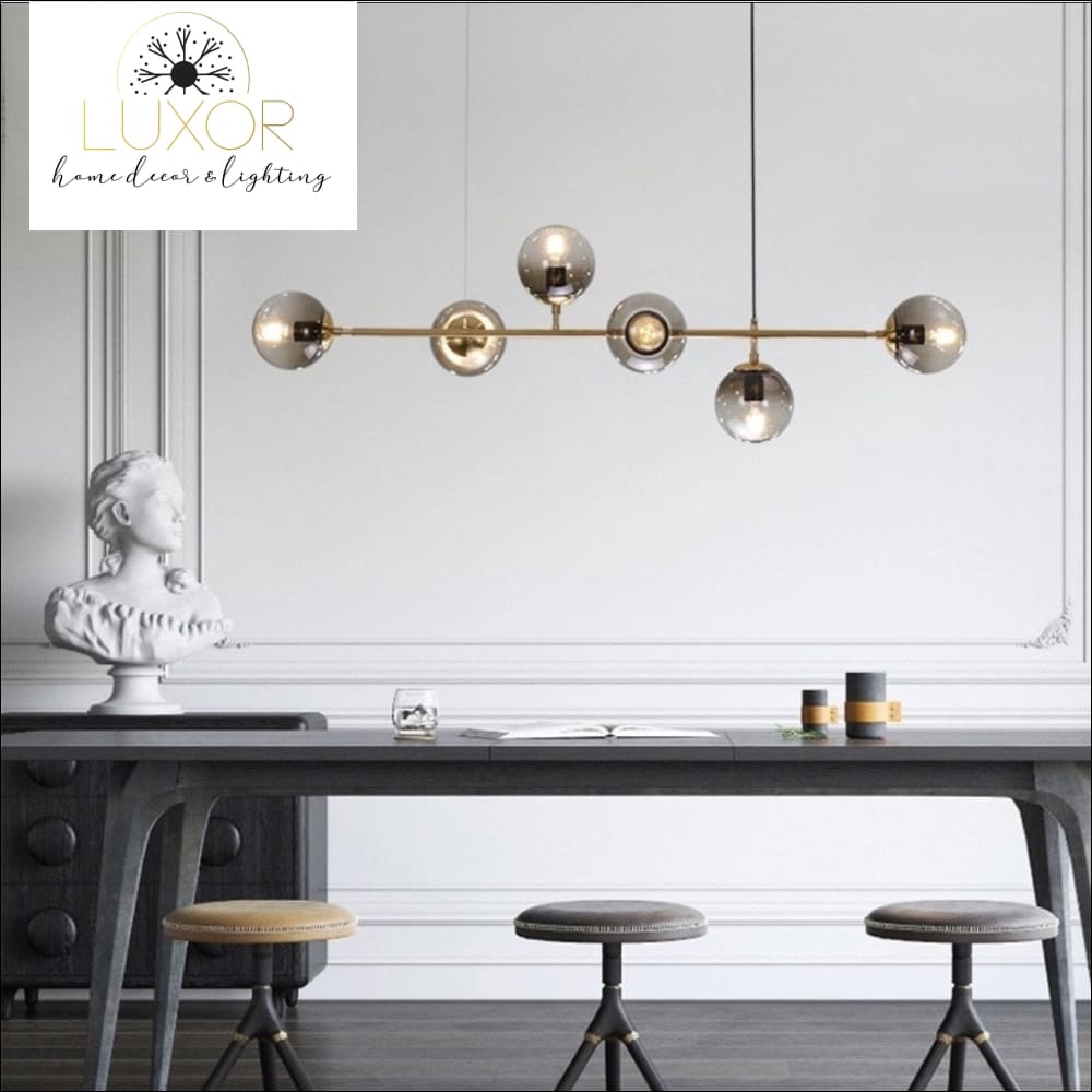pendant lighting Yanzi Linear Suspensión Pendant Light - Luxor Home Decor & Lighting
