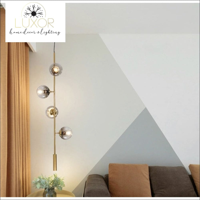 pendant lighting Yanzi Linear Suspensión Pendant Light - Luxor Home Decor & Lighting
