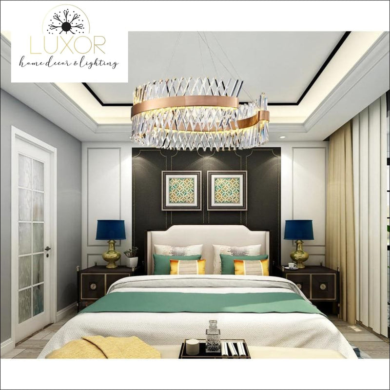 chandeliers Yuliani Crystal Chandelier - Luxor Home Decor & Lighting
