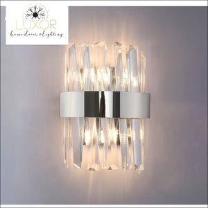 wall lighting Yuliani Crystal Wall Sconce - Luxor Home Decor & Lighting