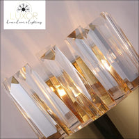 wall lighting Yuliani Crystal Wall Sconce - Luxor Home Decor & Lighting