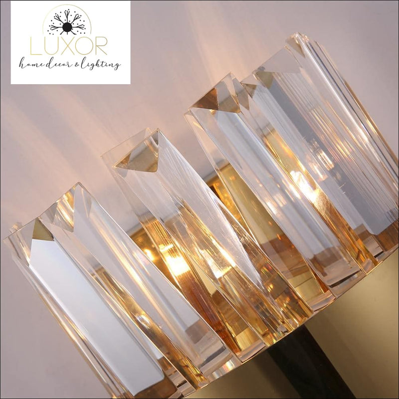 wall lighting Yuliani Crystal Wall Sconce - Luxor Home Decor & Lighting