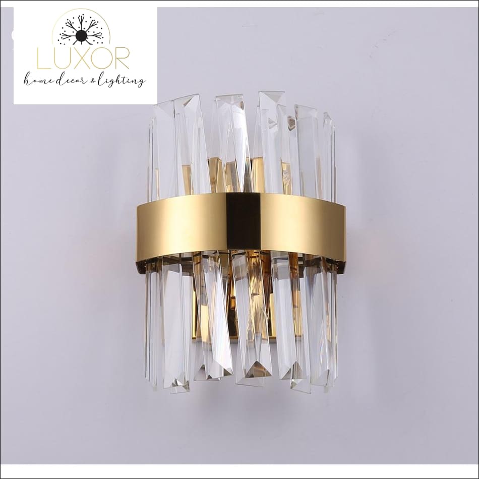 wall lighting Yuliani Crystal Wall Sconce - Luxor Home Decor & Lighting