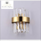 wall lighting Yuliani Crystal Wall Sconce - Luxor Home Decor & Lighting