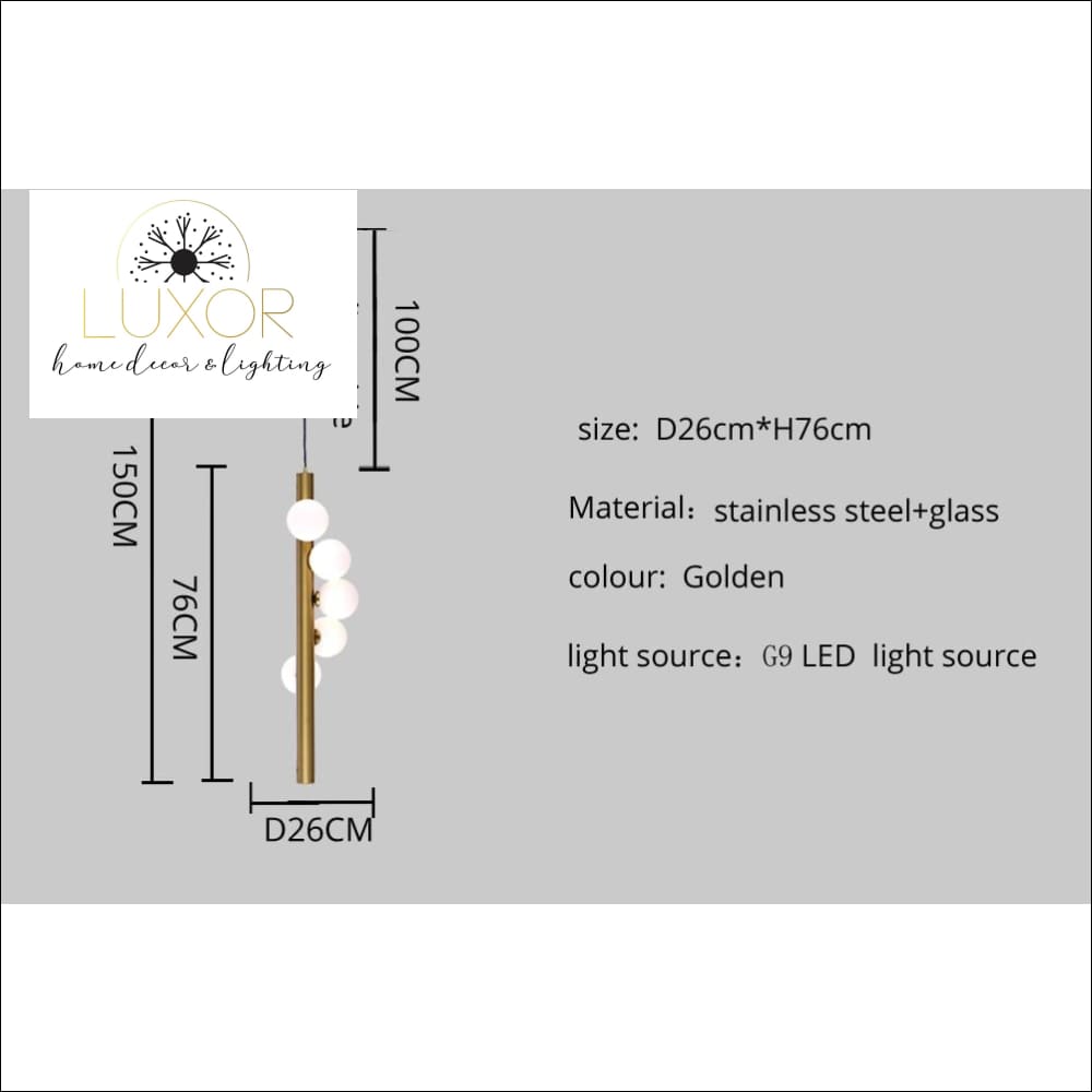 pendant lighting Yulini Nordic Pendant - Luxor Home Decor & Lighting