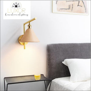 wall lighting Zerini Handmade Leather Wall Sconce - Luxor Home Decor & Lighting